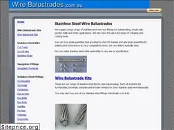 Sites similar to wirebalustrades.com.au