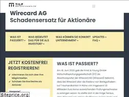 Sites similar to wirecard-klage.de