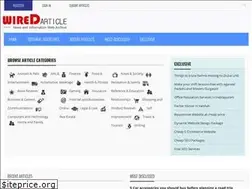 Sites similar to wiredarticle.com