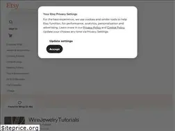 Sites similar to wirejewelrytutorials.etsy.com