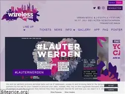 Sites similar to wireless-festival.de