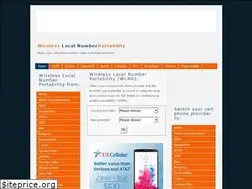Sites similar to wirelesslocalnumberportability.com