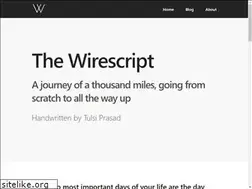 Sites similar to wirescript.vercel.app