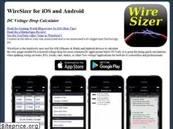 Sites similar to wiresizer.com