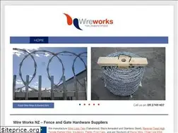 Sites similar to wireworksnz.com