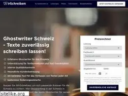 Sites similar to wirschreiben.ch