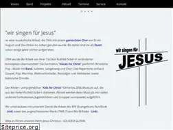 Sites similar to wirsingenfuerjesus.de