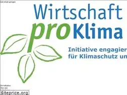 Sites similar to wirtschaftproklima.de