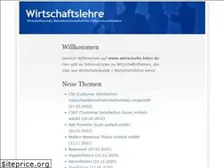 Sites similar to wirtschafts-lehre.de