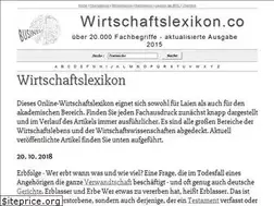 Sites similar to wirtschaftslexikon.co