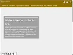 Sites similar to wirtschaftsministerkonferenz.de