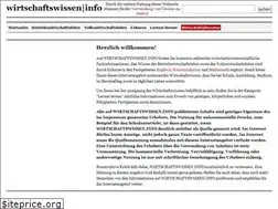 Sites similar to wirtschaftswissen.info