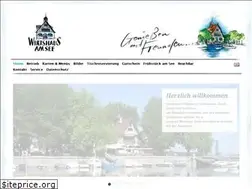 Sites similar to wirtshausamsee.at