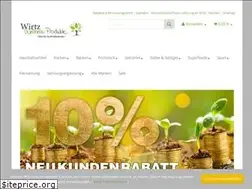 Sites similar to wirtzwellnessprodukte.de