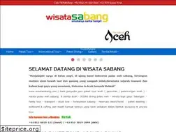 Sites similar to wisatasabang.com