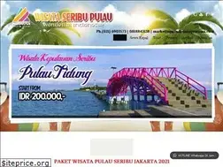 Sites similar to wisataseribupulau.co.id