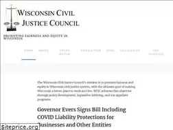 Sites similar to wisciviljusticecouncil.org
