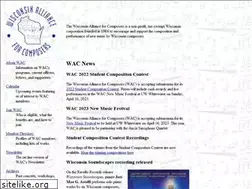 Sites similar to wiscomposers.org