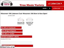 Sites similar to wisconsin106.com