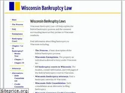 Sites similar to wisconsinbankruptcy.com