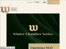 Sites similar to wisconsinchamberorchestra.org
