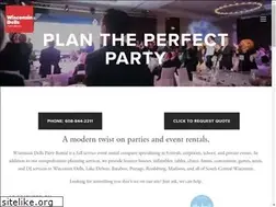 Sites similar to wisconsindellspartyrental.com