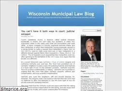 Sites similar to wisconsinmunicipallaw.com