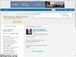 Sites similar to wisconsinobits.tributes.com