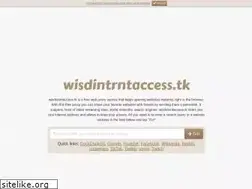 wisdintrntaccess.tk