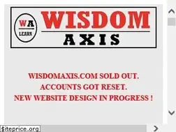 Sites similar to wisdomaxis.com