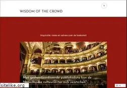 Sites similar to wisdomofthecrowd.nl