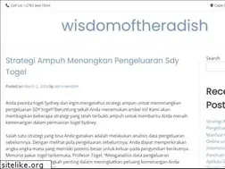 Sites similar to wisdomoftheradish.com