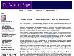 Sites similar to wisdompage.com