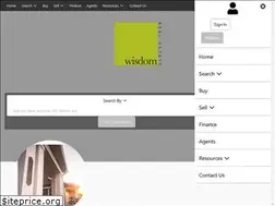 Sites similar to wisdomrealestate.com