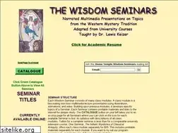 Sites similar to wisdomseminars.org