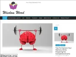 Sites similar to wisdomword.in