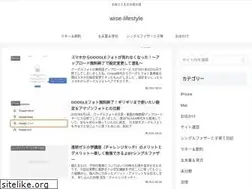 Sites similar to wise-lifestyle.info