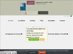 Sites similar to wiseavocats.com