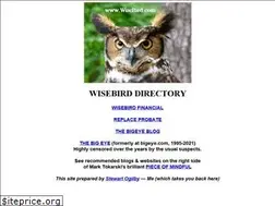 Sites similar to wisebird.com