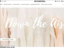 Sites similar to wisebridal.com