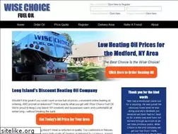 Sites similar to wisechoicefuel.com