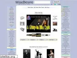 Sites similar to wisedesire.org