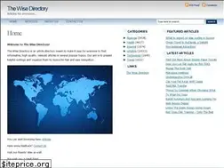 Sites similar to wisedir.com