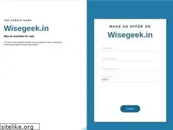 Sites similar to wisegeek.in