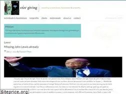Sites similar to wisegiving.org