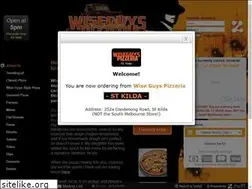 Sites similar to wiseguyspizzeria.com.au