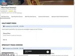 Sites similar to wiseguyssammys.com