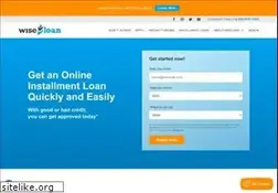 Sites similar to wiseloan.com