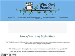 Sites similar to wiseowlpreschool.org