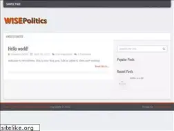 Sites similar to wisepolitics.com
